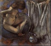 Woman in the Tub Edgar Degas